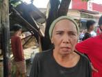 Sesak di Dada Nenek 69 Tahun, Korban Kebakaran di Marindal, Kios untuk Dagang Pecal Ludes Terbakar