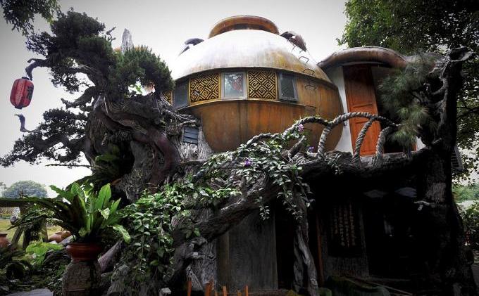 Petapa Ini Hindari Kehidupan Kota, Bangun Rumah Teko di Hutan - SENIMAN_CHINA_III.jpg