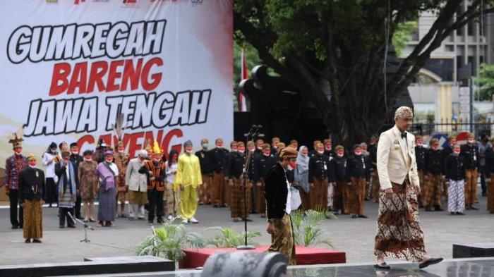 Memeriahkan HUT ke 72 Jateng, Gubenur Ganjar Pranowo Minta Sejumlah Pekerjaan Berhasil Dituntaskan.