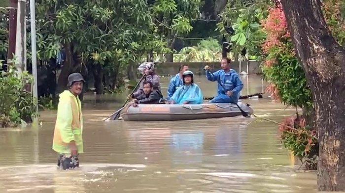 Empat Kelurahan Di Semarang Terdampak Banjir, Air Sungai Pengkol Meluap