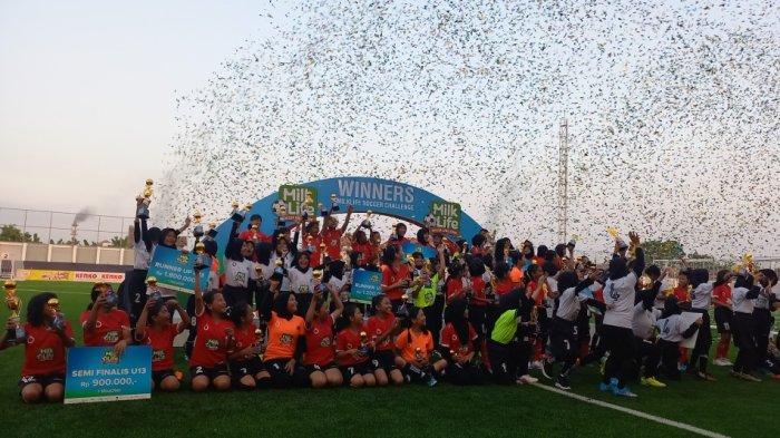 Daftar Juara Kompetisi Sepak Bola Putri Tingkat SD MilkLife Soccer Challenge 2023, Ada Sekolah NU