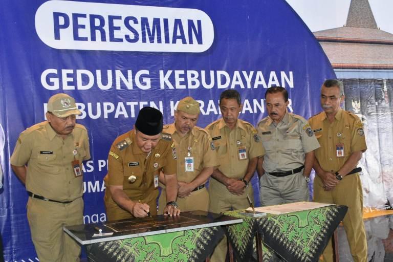 Gedung Kebudayaan Karanganyar Baru, Lebih Luas dari Bangunan Lama dan Desain Tanpa Tiang Tengah