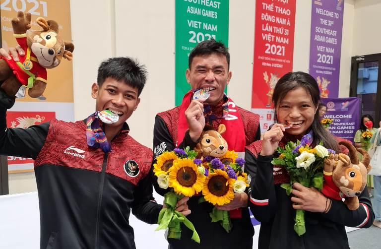 Tiga Mahasiswa Unnes Sumbang Medali Perak dan Perunggu untuk Indonesia di SEA Games 2021