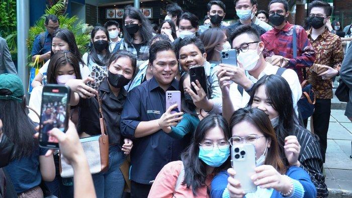 Erick Thohir Makin Jadi Cawapres Idola Pemilih Muda