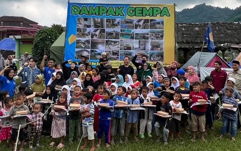 Witjaksono Foundation Salurkan Bantuan Langsung untuk Proses Pemulihan Korban Gempa Cianjur