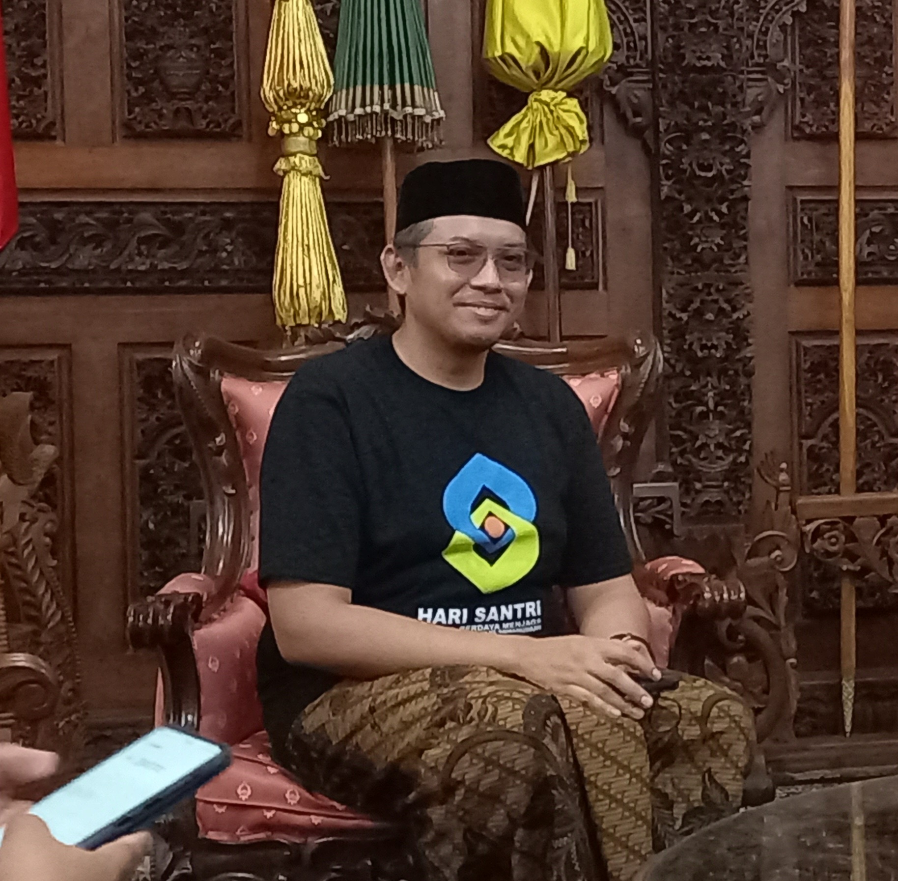Kepala-BPJS-Kesehatan-Cabang-Kudus-Agustian-Fardianto-saat-Hari-Santri.jpg
