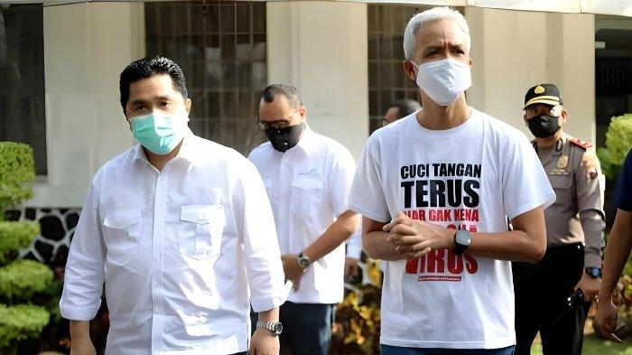 Duet Ganjar Pranowo - Erick Thohir Diperkirakan Tuai Banyak Dukungan Masyarakat
