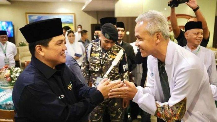 Erick Thohir Lebih Diterima Masyarakat Jadi Cawapres Ganjar Pranowo Ketimbang Kandidat Lain