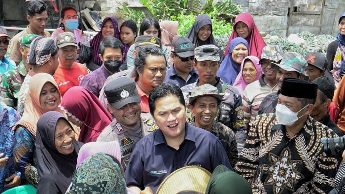 Peduli Masyarakat, Erick Thohir Menguat Sebagai Cawapres di Pilpres 2024