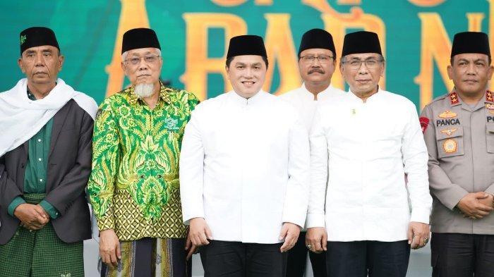 Keluarga Besar NU, Erick Thohir Potensial Diusung Cawapres