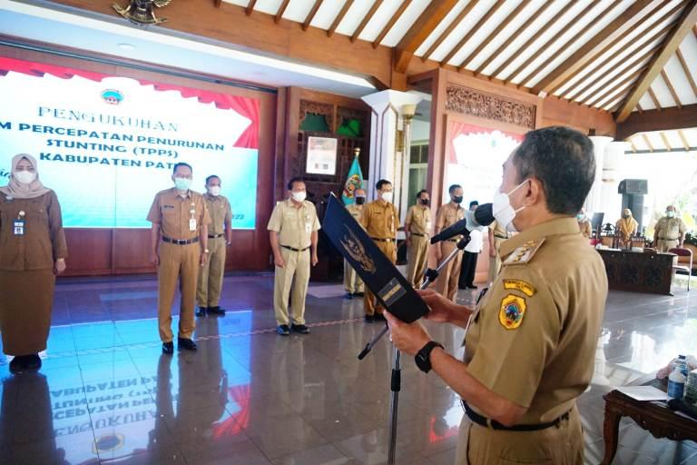 Bupati Pati Haryanto Bentuk Tim Percepatan Penurunan Stunting, yang Terbilang Tinggi di Jateng