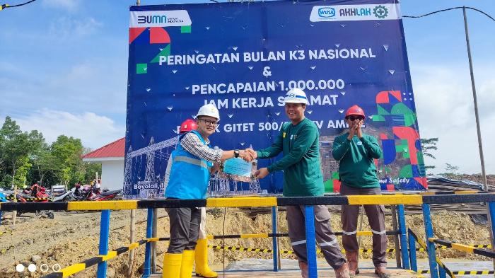 PLN UIP JBT Simulasi Tanggap Darurat Gempa Bumi, Peringati Bulan K3 Nasional