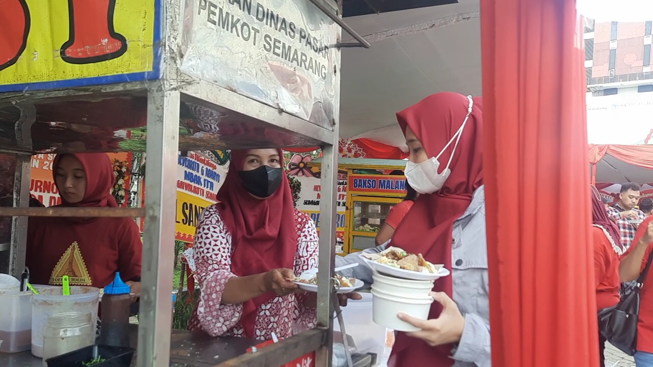 UMKM Diberdayakan, Suguhkan Ribuan Porsi Makanan dan Minuman Saat Pelantikan Walkot Semarang