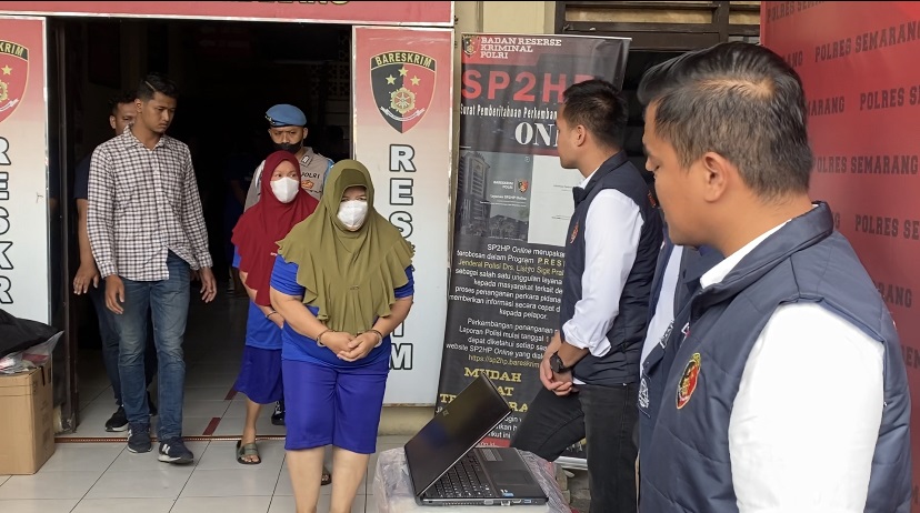 Begini Tampang Dua Perempuan Pelaku Perdagangan Orang di Kabupaten Semarang