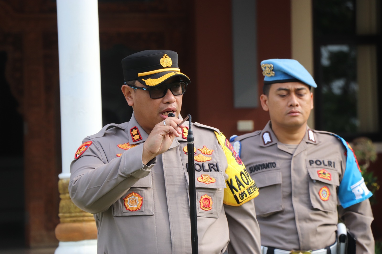 Polres Kudus Terjunkan 228 Personil untuk Amankan Malam Takbiran Idulfitri 1444 H