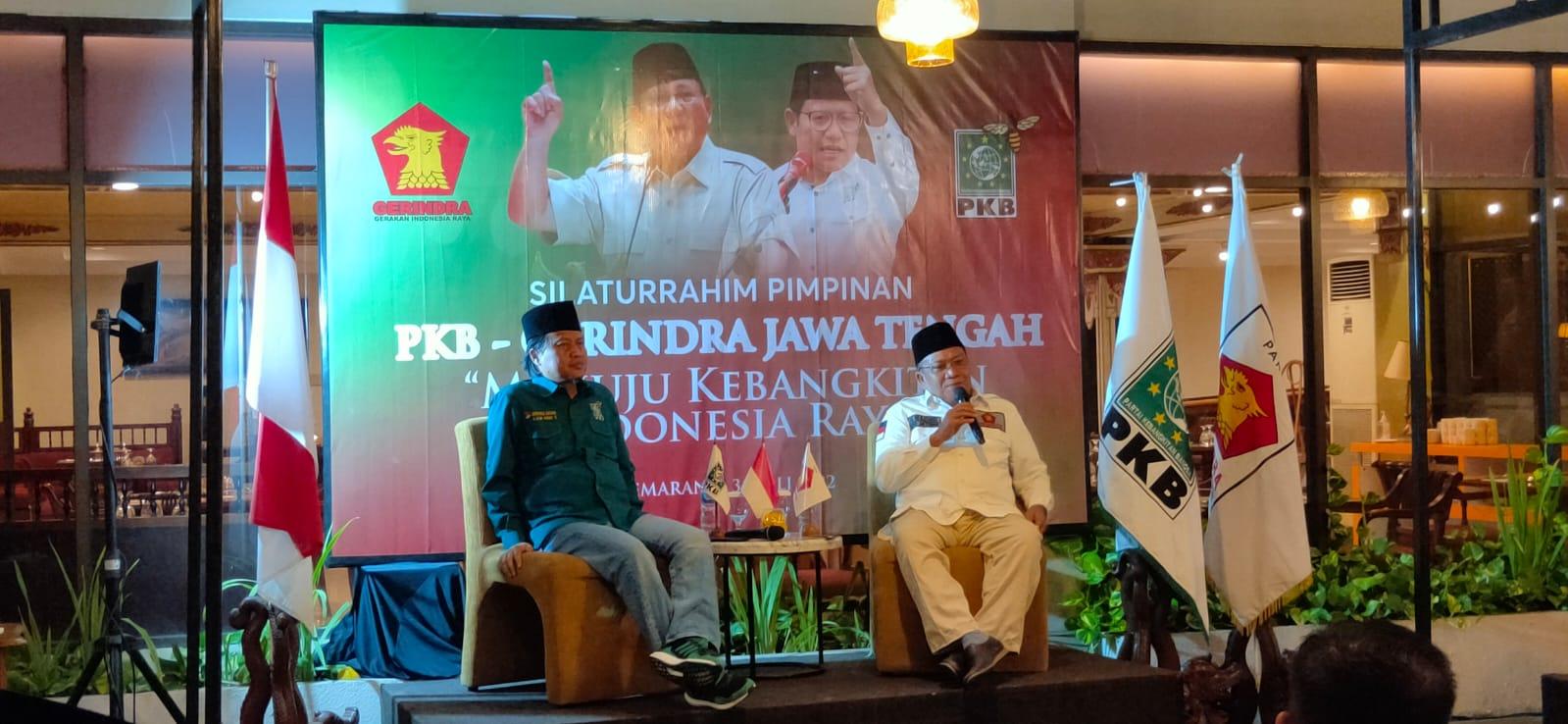 Gerindra - PKB Jateng Mantapkan Koalisi, Siap Menangkan Duet Prabowo - Muhaimin di Pilpres 2024