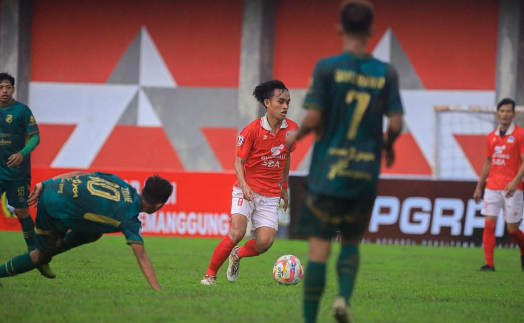 Hasil Pertandingan Persitema Vs Persip: Sundulan Rizky Sena Antar Kemenangan Laskar Bambu Runcing