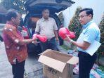 Persiapan PON Aceh-Sumut, Pertina Jateng Terima Bantuan Peralatan Latihan dari KONI Jateng