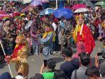 Kirab Budaya Tahun Baru Imlek 2023 di Alun-alun Pati Semarak, Kirab Budaya Jadi Magnet