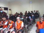 Terkendala Jaringan Internet, Lima Pelaku Penembakan Istri Kopda Muslimin Dihadirkan dalam Sidang