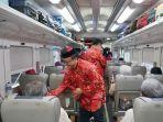 PT KAI Daop 4 Semarang Meriahkan Perayaan Imlek, Ada Barongsai di Stasiun Tawang