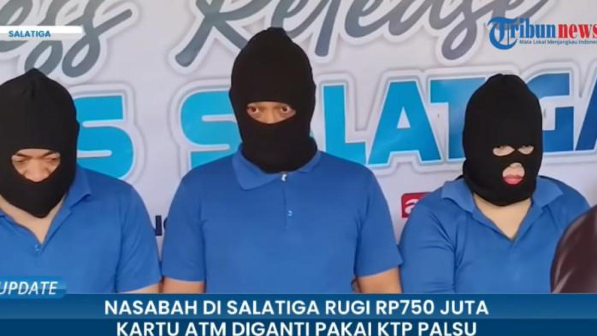 Tiga Pelaku Bobol Rekening Rp750 Juta di Salatiga, KTP Palsu dan Orang Dalam Bank Diduga Terlibat