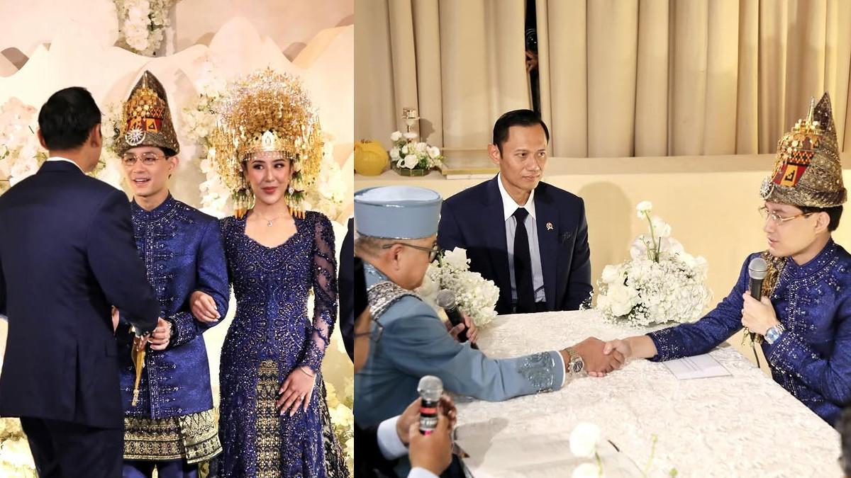 ANAK TAMARA NIKAH - Sosok Agus Harimurti Yudhoyono ikut jadi saksi pernikahan Teuku Rassya dan Cleantha Islan. Dari busana adat Aceh hingga doa penuh makna, momen sakral ini dipenuhi kehangatan dua keluarga besar.