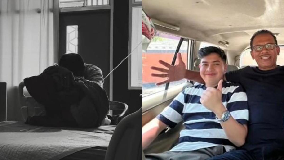 Tangisnya Pecah Jerome Polin Berduka Ayahnya Meninggal Dunia, Sempat Kritis: Banyak yang Sayang Papa