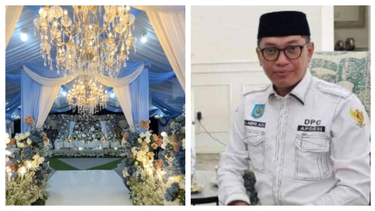 KHITANAN ANAK KADES - Khitanan anak Abdul Azis Anwar, Kades Cimanggis Bogor digelar bak resepsi artis. Kekayaan dan gaji Abdul Azis Anwar kini jadi sorotan publik.
