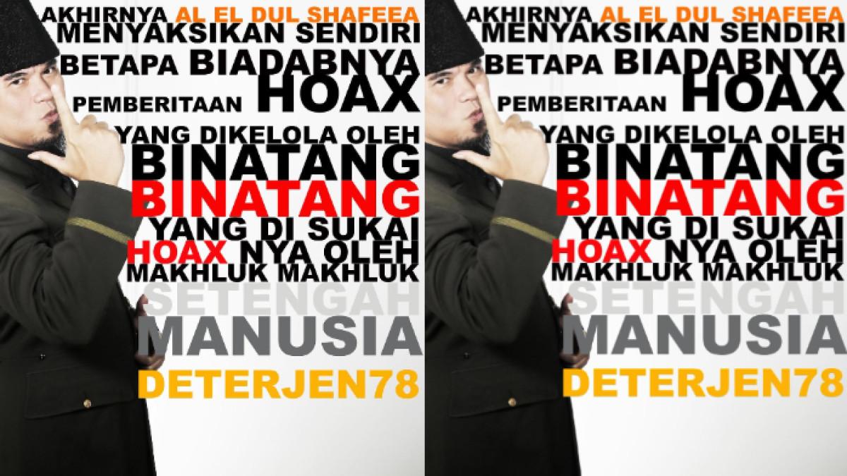 POSTINGAN AHMAD DHANI - Ahmad Dhani mendadak unggah postingan soal pemberitaan hoax. Postingan itu diduga untuk menanggapi fitnah cerai dari Mulan Jameela.