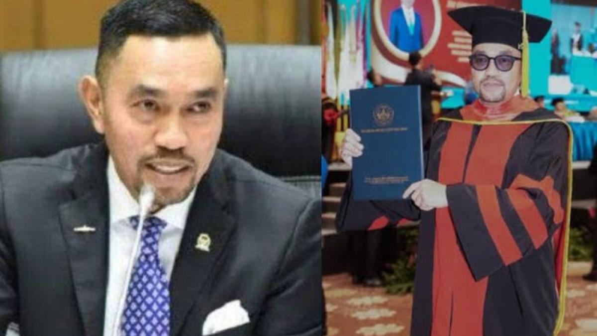 Sumringah Wisuda S3, Menanti Kejutan Ahmad Sahroni 10 November 2025, Bro Ron: Banyak yang Surprise