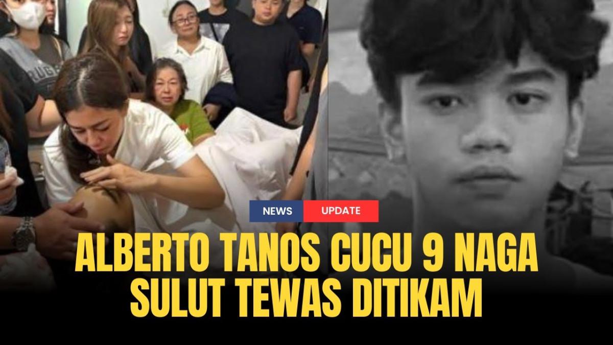 CUCU 9 NAGA DITIKAM - Capture YouTube Tribun Banten menampilkan sosok Alberto Tanos. Alberto Tanos cucu 9 Naga Sulawesi Utara ditikam hingga meninggal
