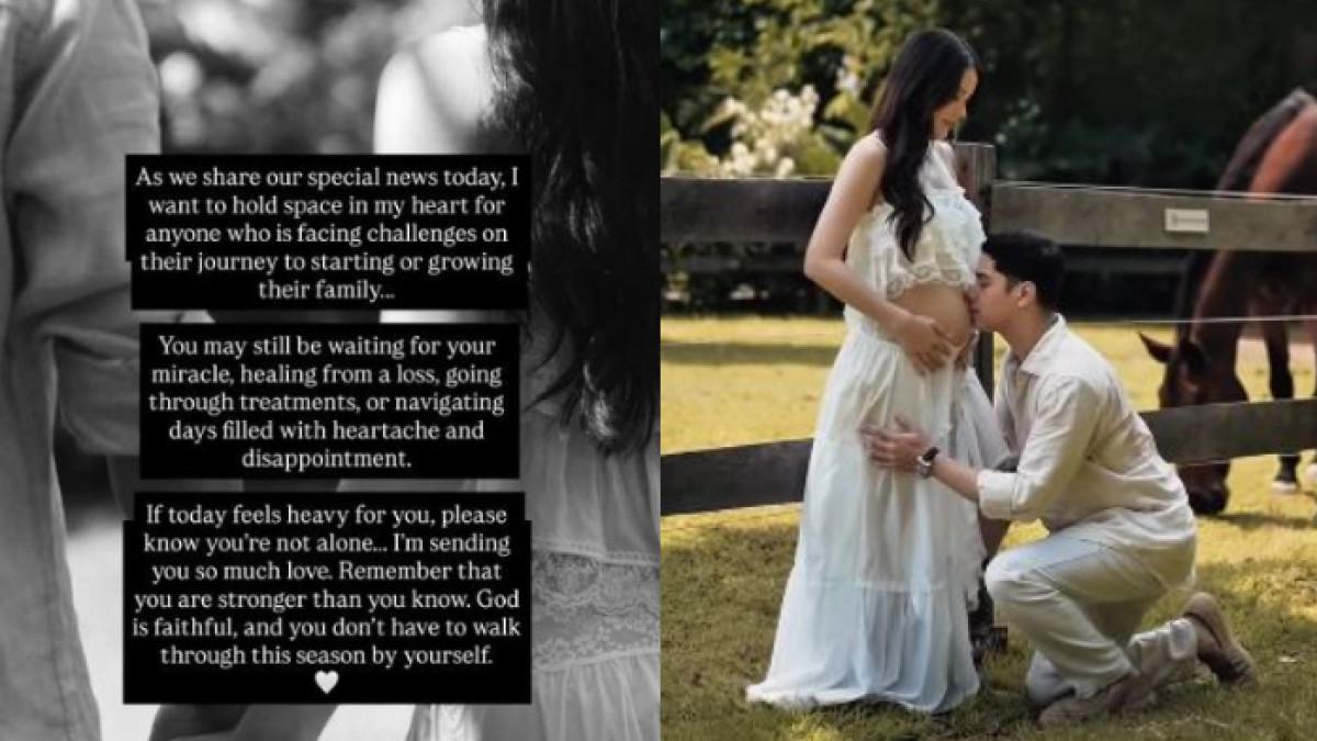 ALYSSA DAGUISE HAMIL - Alyssa Daguise hamil anak pertama. Di tengah kebahagiaan itu, istri Al Ghazali sampaikan support untuk para pejuang garis dua.