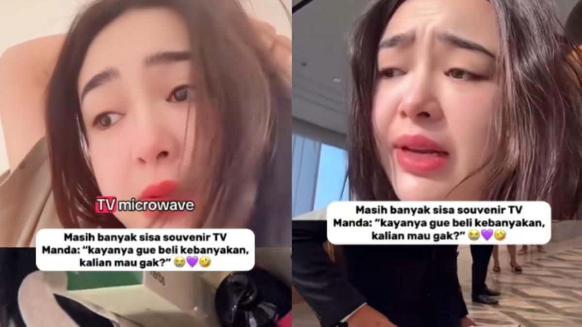 CURHATAN AMANDA MANOPO - Amanda Manopo curhat setelah resmi menikah. Istri Kenny Austin itu kebingungan dengan sisa souvenir.