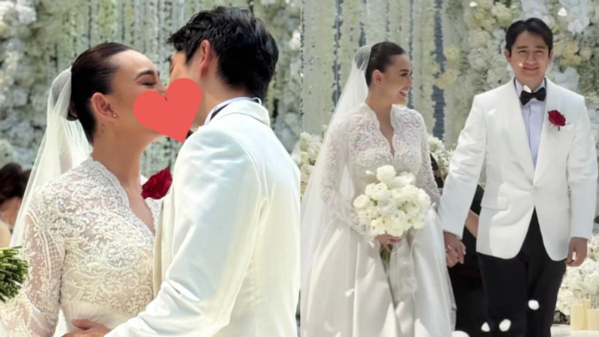 AMANDA MANOPO MENIKAH - Amanda Manopo dan Kenny Austin akhirnya resmi menikah pada Jumat (10/10/2025). Keduanya tampil serasi memakai busana pengantin berwarna putih.
