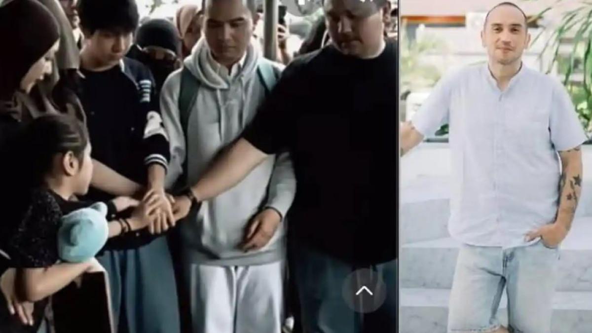 ANAK GARY ISKAK - Anak-anak Gary Iskak dari tiga istri tampak kompak usai ditinggal wafat sang ayah tercinta.
