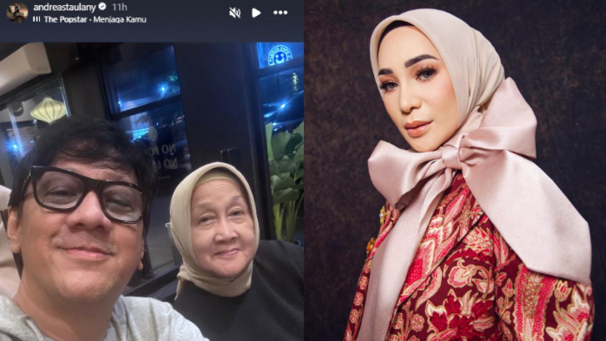 PERCERAIAN - Erin mengancam bakal membongkar aib Andre Taulany setelah dirinya merasa difitnah. Andre Taulany kemudian mengunggah momen bersama sang ibu.