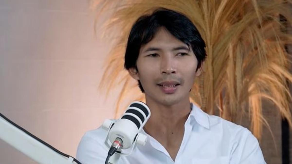 SOSOK ARYA KHAN - Arya Khan saat memberikan klarifikasi kepada Melaney Ricardo terkait polemik Pinkan Mambo.