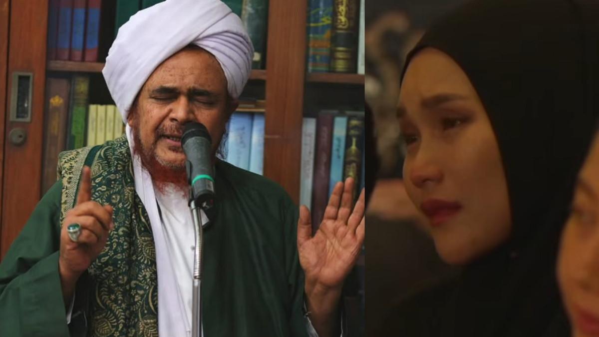 CURHAT AYU TING TING - Kolase potret Habib Umar dan Ayu Ting Ting diambil dari Instagram @habibomarcom dan TikTok @hyeppygirl. Ayu Ting Ting curhat sambil menangis ke Habib Umar
