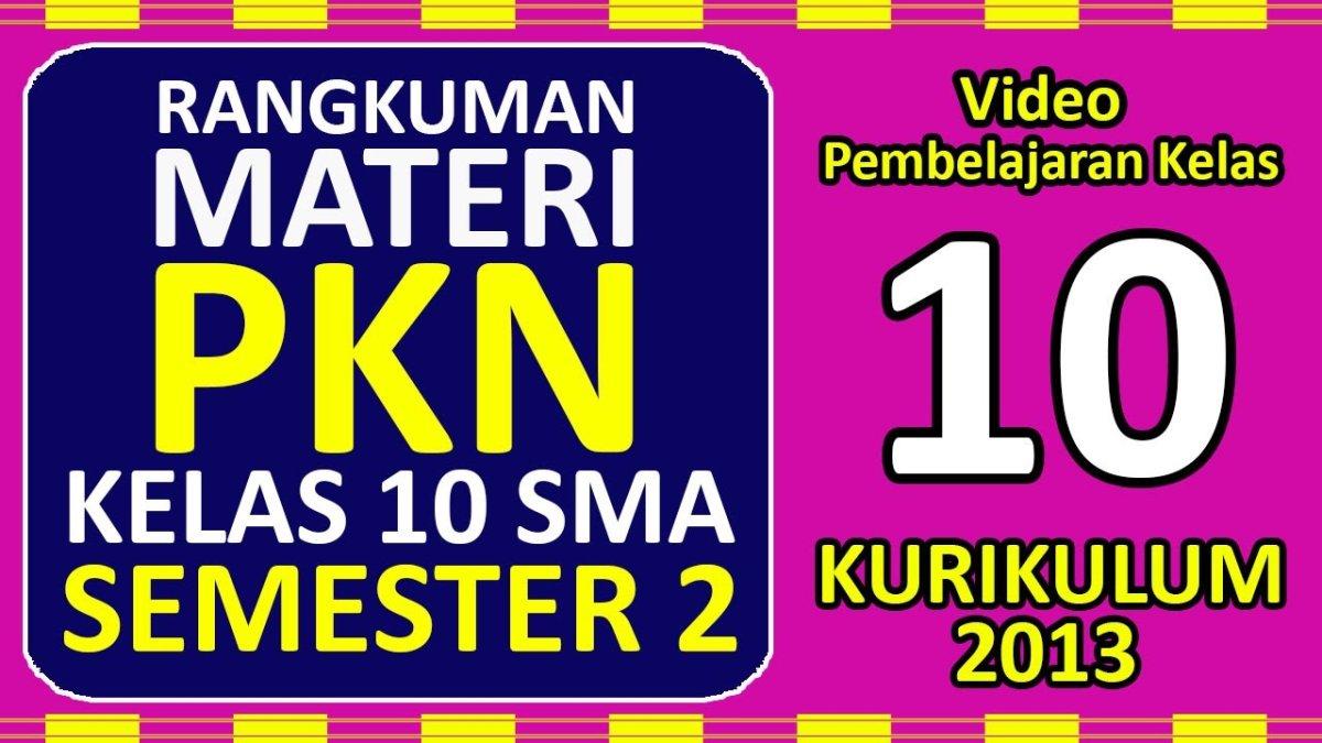 45 Soal & Kunci Jawaban PPKN Kelas 10 SMA Semester 2: Istilah Konstitusi di Britania Raya Adalah