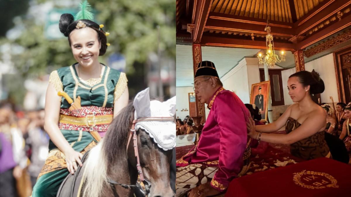 SOSOK BRAj SHAYNA - BRAj Shayna Lelyana Sriro adalah cucu Pakubuwono XIII. Meski berparas blasteran, ia tak pernah menutupi latar belakangnya sebagai keturunan keraton.