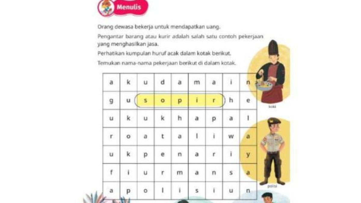 SOAL KUNCI JAWABAN - Gambar soal Bahasa Indonesia Kelas 2 Halaman 127: Menulis dalam buku Bahasa Indonesia: Keluargaku Unik untuk SD/MI Kelas II (Edisi Revisi), Jumat (10/10/2025). (Buku Bahasa Indonesia: Keluargaku Unik untuk SD/MI Kelas II (Edisi Revisi))