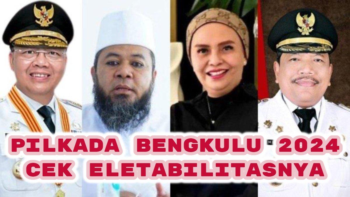 Pilkada Bengkulu 2024, Helmi Hasan Nomor Urut 1, Rohidin Mersyah Nomor Urut 2, Cek Elektabilitasnya