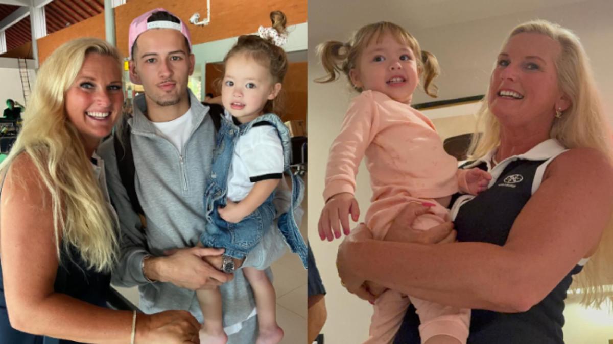 KEDEKATAN BRIGITTE KAMARI - Potret ibunda Justin Hubner dan Kamari diambil dari Instagram pada Selasa (22/7/2025). Brigitte Hubner tampak menyayangi Kamari, anak Jennifer Coppen.