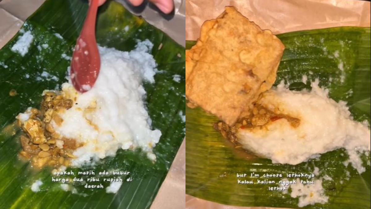 KULINER KLATEN - Bubur Lethok khas Klaten yang jadi viral.