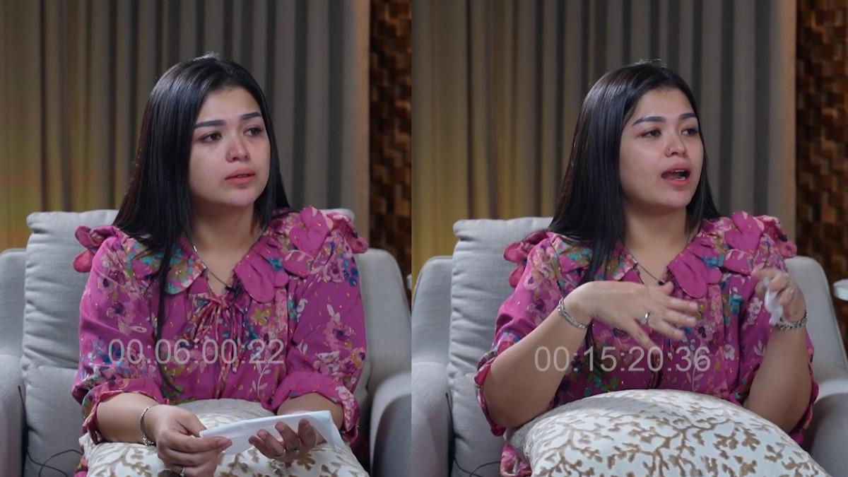 VIRAL KASUS SUCI - Capture YouTube Richard Lee saat Suci hadir sebagai bintang tamu. Suci adalah istri sah yang viral kirim papan bunga ke dokter selingkuhan suami