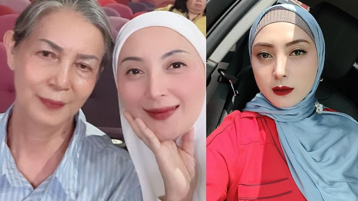 KISAH HIDUP DELLA PUSPITA - Kolase potret Della Puspita bersama sang ibu diambil dari Instagram @dellapuspita00. Della Puspita ungkap lika-liku hidup di YouTube Feni Rose