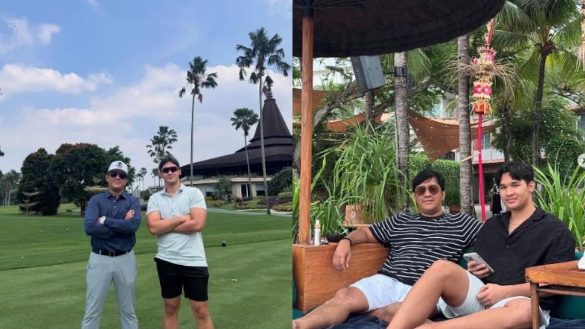 PUTRA SULUNG ANDRE - Potret Andre Taulany dan putranya, Dio. Inilah potret terbaru Dio putra sulung Andre Taulany yang jarang disorot, berangkat kuliah ke London!