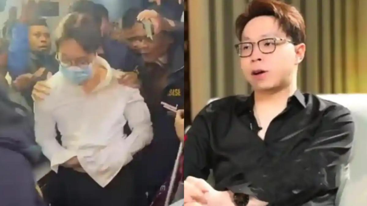 PELANGGARAN PRODUK KECANTIKAN - Dokter Richard Lee digiring ke rutan, tangan terborgol, sorotan publik tak lepas darinya.