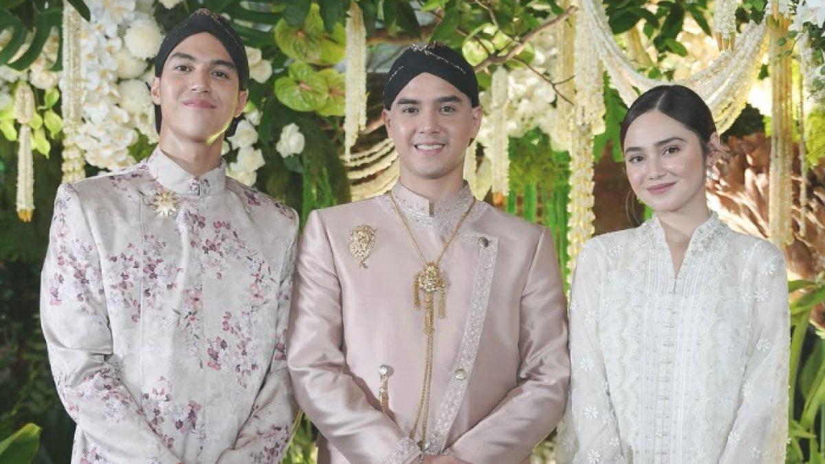 NASIHAT AL GHAZALI - Potret El Rumi, Al Ghazali, dan Syifa Hadju diambil dari Instagram pada Jumat (20/6/2025). Al Ghazali menyuruh El Rumi segera menikah.